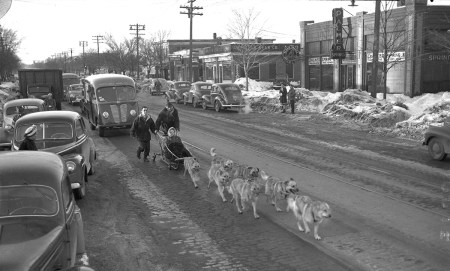 47658-ForestAveDogsled_1947web