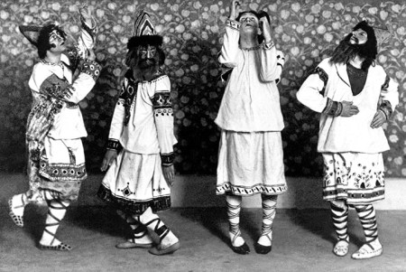 Russian Ballets At Paris In 1913
