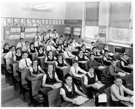 STA, Grade 5, Room 10, 1957