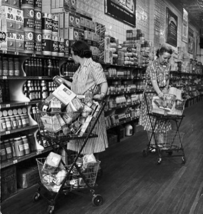 grocery-shopping-retro